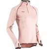 Tričko tréninkové Ultimate UHIP, dámské, s polovičním zipem, silver pink