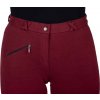 Rajtky Adult Q-essentials, s kolenními záplatami, dámské, burgundy