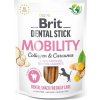 Pamlsky pro psy Brit Dog Dental Stick Mobility, Curcuma&Collagen, 7 ks