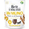Pamlsky pro psy Brit Dental Stick Immuno, Probiotics&Cinnamon, 7 ks