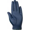 Rukavice jezdecké Classic Polo HKM, deep blue