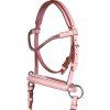 Uzdečka bezudidlová Funny Horses 2 HKM, rose (Velikost MINI SHETTY)