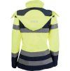 Bunda Safety HKM, reflexní, dětská, neon yellow/silver