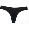 Tanga bezešvá Fager, černá (Velikost S)