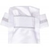 Plastron Kae QHP, white/silver