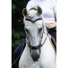 Uzdečka Hackamore Glory F.R.A., hnědá (Velikost PONY)