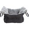 Pelech pro psy Buddy HKM, cestovní, black/grey (Velikost L)