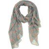 bella foulard gris