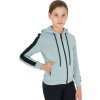 Mikina Fleece Equestro, dětská, grey mist
