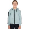 Mikina Fleece Equestro, dětská, grey mist
