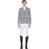 Sako závodní Stretch Equestro, pánské, frost grey (Velikost L)