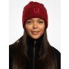 Alpaca 20Knit 20Beanie 20Rhubarb 20 20model 202