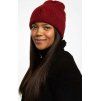 Alpaca 20Knit 20Beanie 20Rhubarb 20 20model 201 20