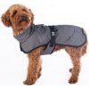 Deka pro psy Buddy HKM, s fleecem, deep grey (Velikost L)