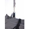 Deka pro psy Buddy HKM, s fleecem, deep grey (Velikost L)