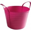 Kýbl flexibilní V-Plast, 14 l, hot pink