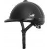 Helma jezdecká Satin Supreme, černá (Obvod hlavy 58-61 cm)