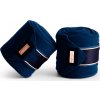 Bandáže fleecové Monaco Blue Equestrian Stockholm, 4 ks, 4 m, blue