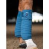 Bandáže fleecové Amalfi Equestrian Stockholm, 4 ks, 4 m, blue coast