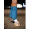 Bandáže fleecové Amalfi Equestrian Stockholm, 4 ks, 4 m, blue coast