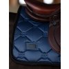 Dečka podsedlová Dark Venice Equestrian Stockholm, všestranná, denim blue