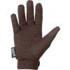 Rukavice jezdecké Amara Polyester Umbria Equitazione, hnědé (Velikost L)