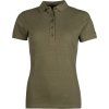 Triko polo Elisa HKM, dámské, khaki (Velikost L)