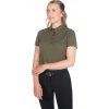 Triko polo Elisa HKM, dámské, khaki (Velikost L)