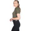 Triko polo Elisa HKM, dámské, khaki (Velikost L)