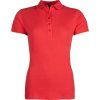 Triko polo Elisa HKM, dámské, red (Velikost L)