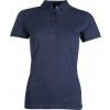 Triko polo Elisa HKM, dámské, deep blue (Velikost L)