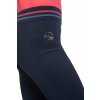 Legíny jezdecké Aymee HKM, s gripem na kolenou, dětské, deep blue