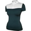 Triko závodní Dramatic Monday Equestrian Stockholm, s krátkým rukávem, dámské, dark green