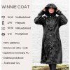 Pláštěnka Winnie Mid UHIP, jet black (Velikost 34)