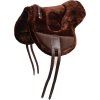 Pad jezdecký Bisco F.R.A., hnědý (Velikost PONY)