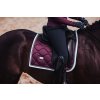 Dečka podsedlová Purple White Edge Equestrian Stockholm, drezurní, dark purple
