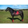Bandáže fleecové Grenadine Equestrian Stockholm, 4 ks, 4 m, orange-red