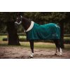 Deka odpocovací Emerald Equestrian Stockholm, s límcem, green