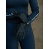 Rukavice jezdecké Motion Equestrian Stockholm, černé