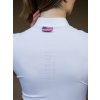 Triko závodní Divine Motion USA Equestrian Stockholm, dámské, bílé