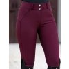 Rajtky Elite Merlot Equestrian Stockholm, s gripem, dámské, deep red