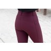 Rajtky Elite Merlot Equestrian Stockholm, s gripem na kolenou, dámské, deep red
