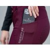 Rajtky Elite Merlot Equestrian Stockholm, s gripem na kolenou, dámské, deep red