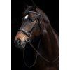 Uzdečka Hunter HKM, tmavě hnědá (Velikost PONY)