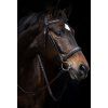 Uzdečka Hunter HKM, tmavě hnědá (Velikost PONY)