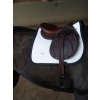 Dečka podsedlová Modern Equestrian Stockholm, všestranná, white/deep blue