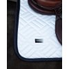 Dečka podsedlová Modern Equestrian Stockholm, všestranná, white/deep blue