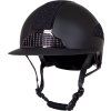 Helma jezdecká Ohio Polo QHP, černá (Obvod hlavy 57-59 cm)