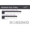 Boty jezdecké Hailey QHP, standardní lýtko/vysoké, juniorské, černé