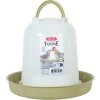 Žlab na vodu pro drůbež Zolux, 1,5 l, green